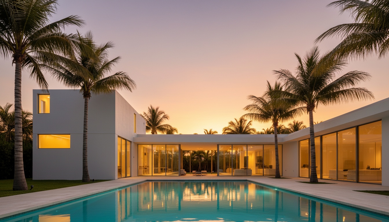Home at golden hour